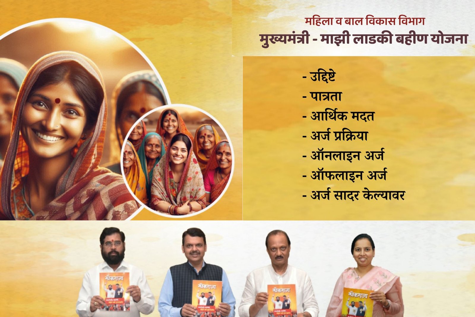 Overview of Ladki Bahin Yojana as a part of one of the Maharashtra Sarkari Yojana